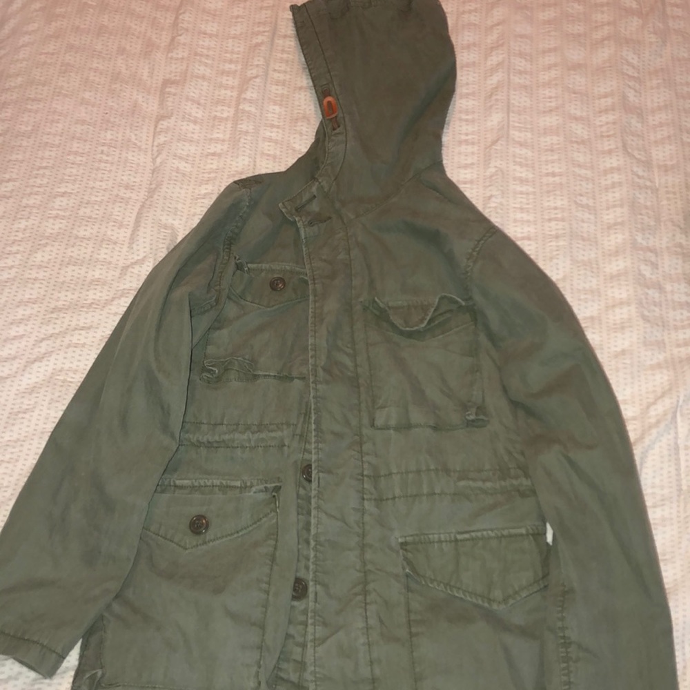 GAP KIDS boys hooded field coat